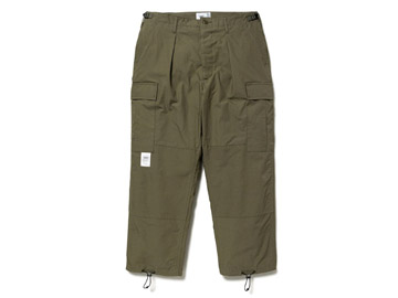 WTAPS JUNGLE STOCK TROUSERS COTTON.RIPSTOP cargo pants ripstop military  211wvdt-ptm02